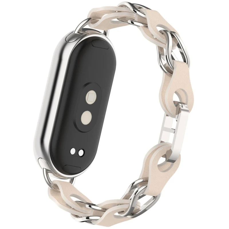 Super Stylisch Xiaomi Mi Band 9 / Xiaomi Smart Band 8 Active Metall Universell Armband