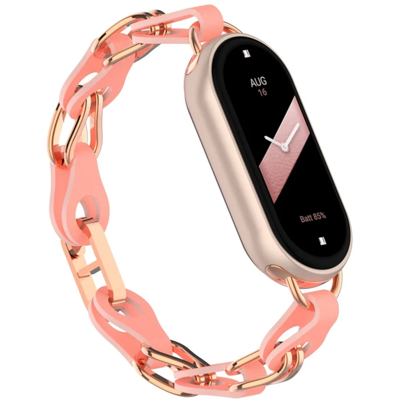 Super Stylisch Xiaomi Mi Band 9 / Xiaomi Smart Band 8 Active Metall Universell Armband