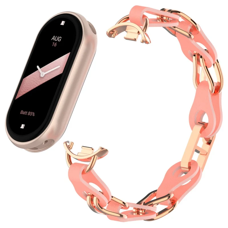 Super Stylisch Xiaomi Mi Band 9 / Xiaomi Smart Band 8 Active Metall Universell Armband