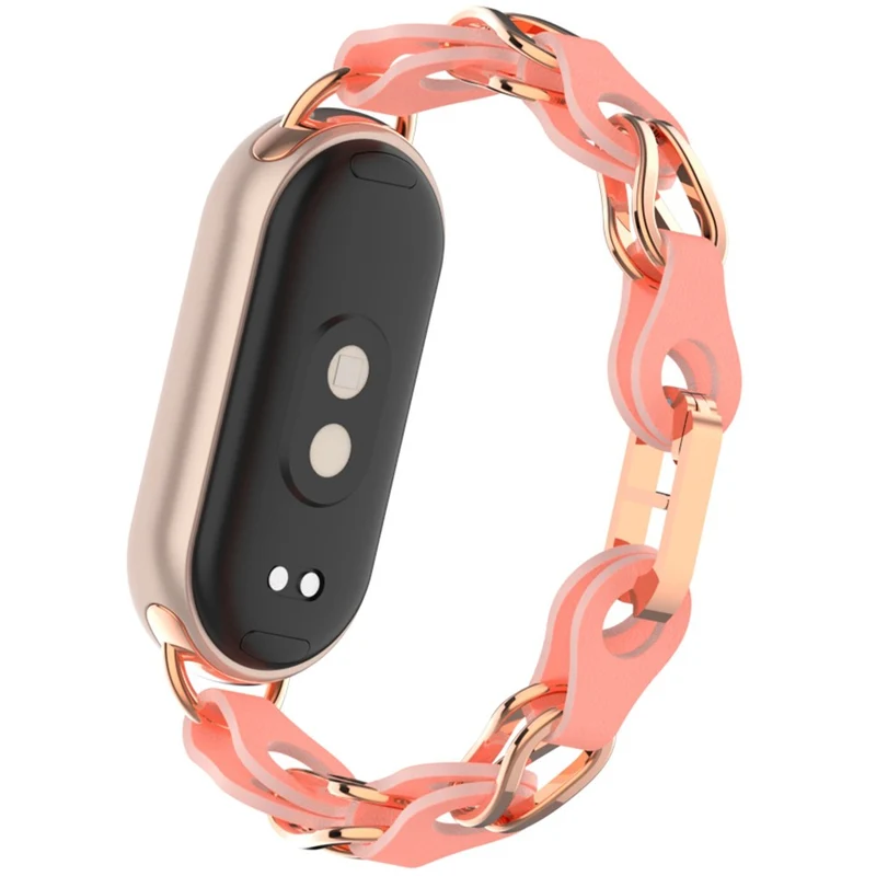 Super Stylisch Xiaomi Mi Band 9 / Xiaomi Smart Band 8 Active Metall Universell Armband