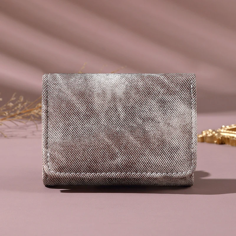Stylische Denim-Geldbörse