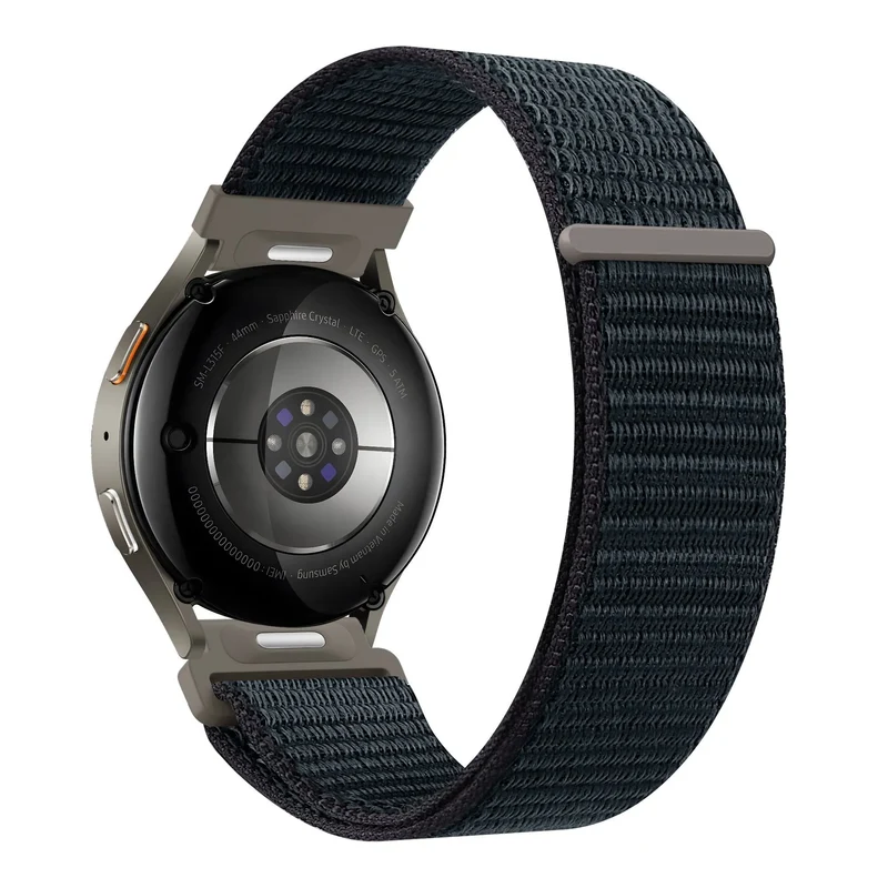 Bandz Suunto Run 2 Nylonarmband 'Easy Fit' (Graublau)