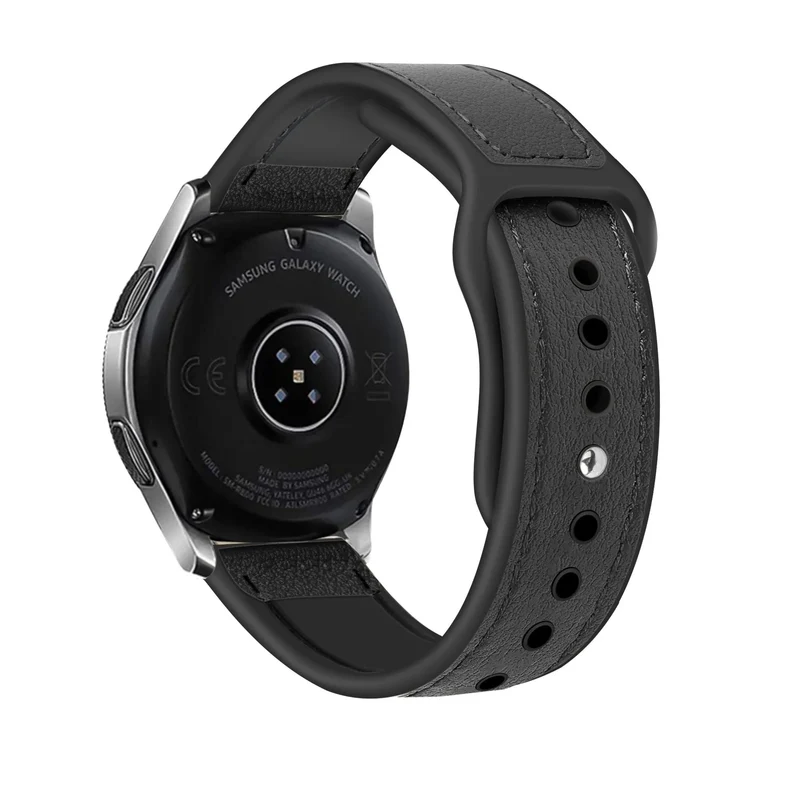 Coros Pace 4 Pro Hybrid Lederarmband (Schwarz)