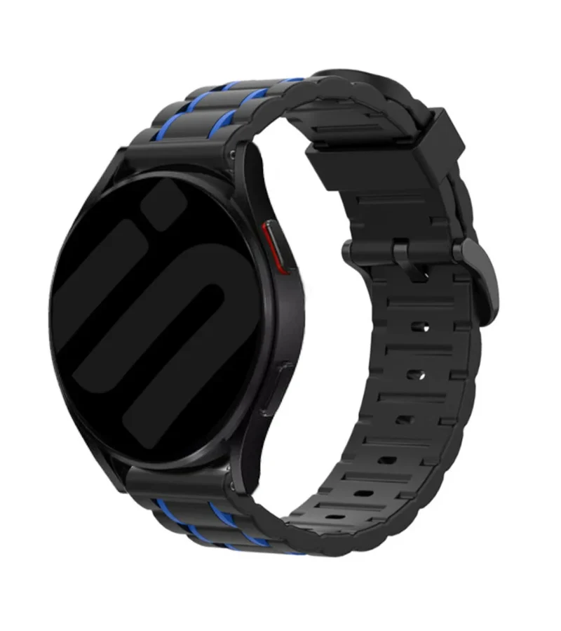Coros Pace 4 Pro Sportarmband mit Schnalle (Schwarz/Blau)