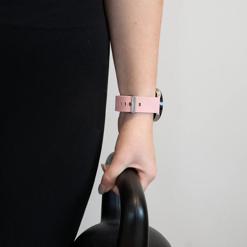 Bandz Coros Pace 4 Pro Silikonarmband 'Deluxe' (Rosa)