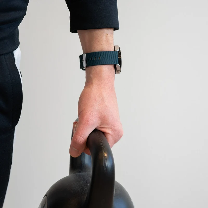 Bandz Coros Pace 4 Pro Silikonarmband 'Deluxe' (Dunkelgrün)
