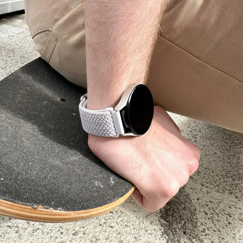 Suunto Run 2 Verstellbar-Geflochtenes Armband (Weiß)