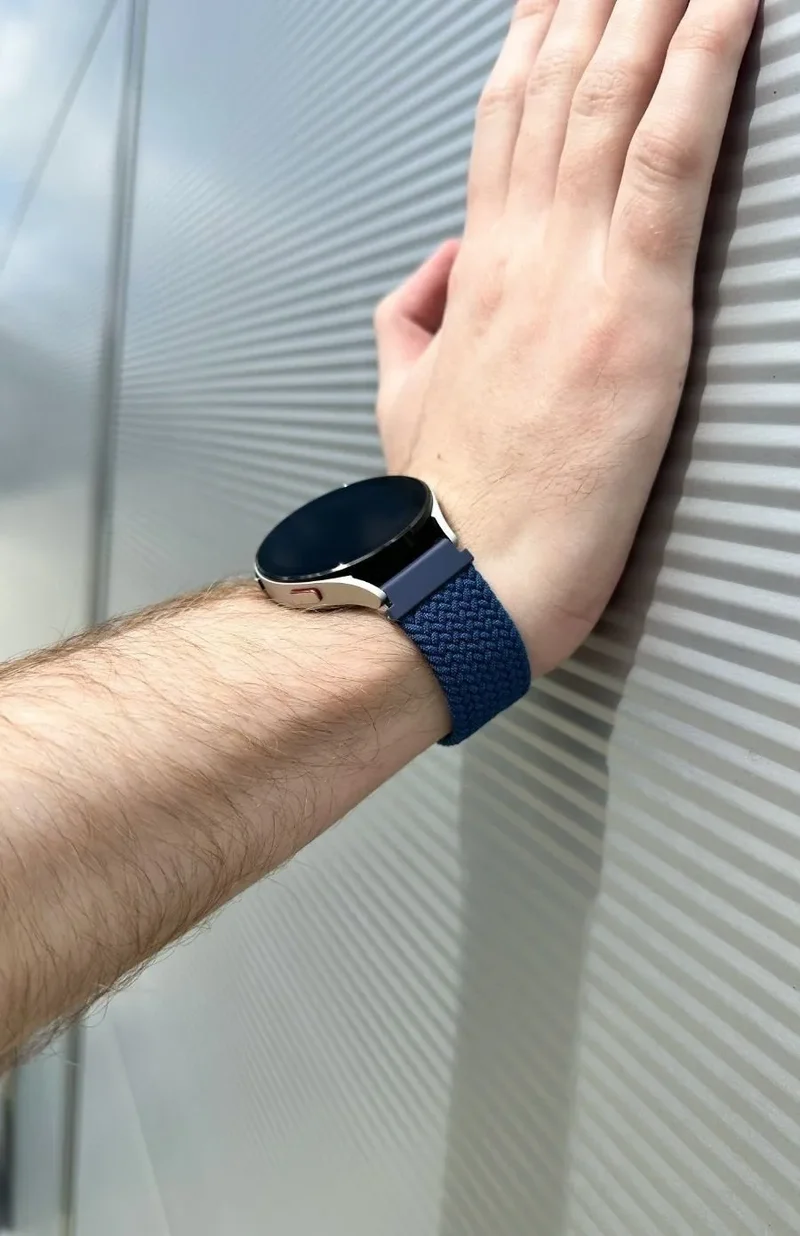 Coros Pace 4 Pro Verstellbar-Geflochtenes Armband (Blau)