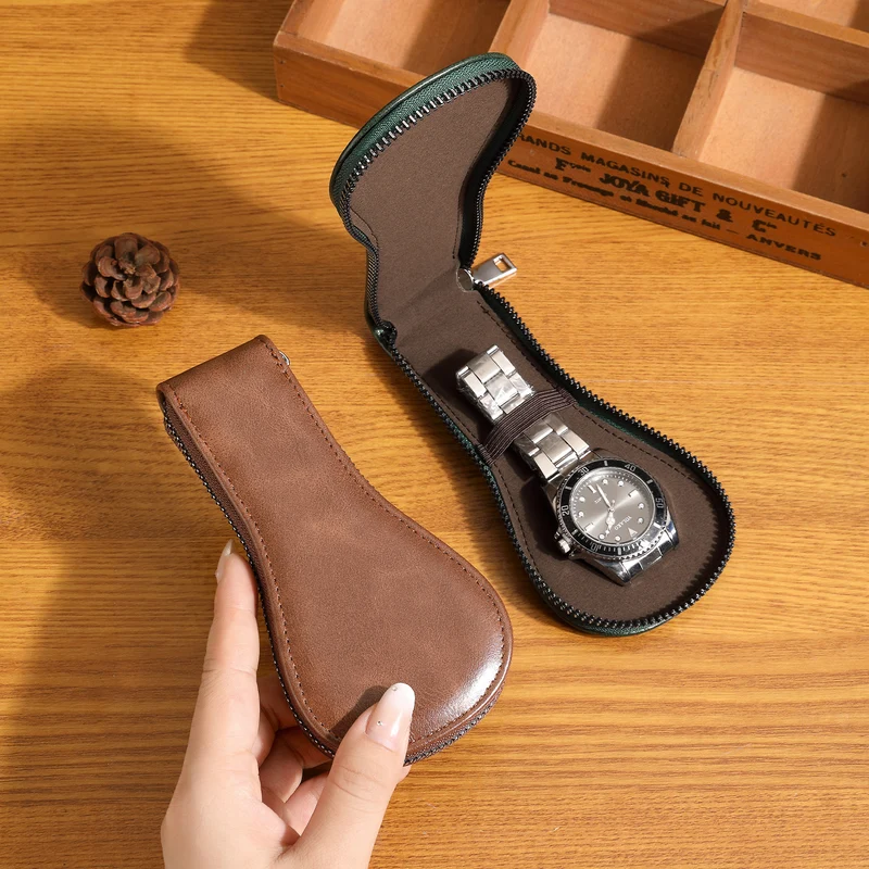 Premium Leder Sonnenbrillen Etui