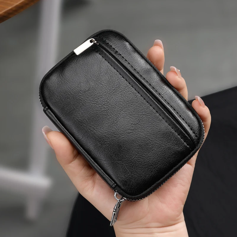Premium Leder Münzbeutel