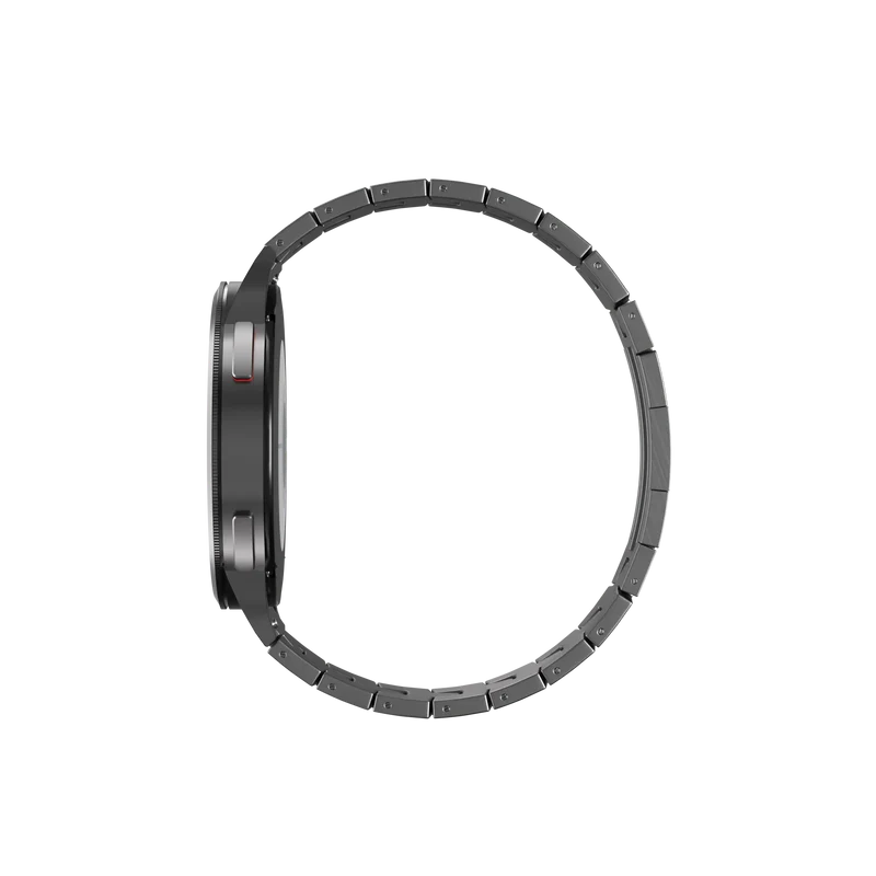 Suunto Run 2 Gebürstetes Titanarmband (Flache Schließe) (Graphit)