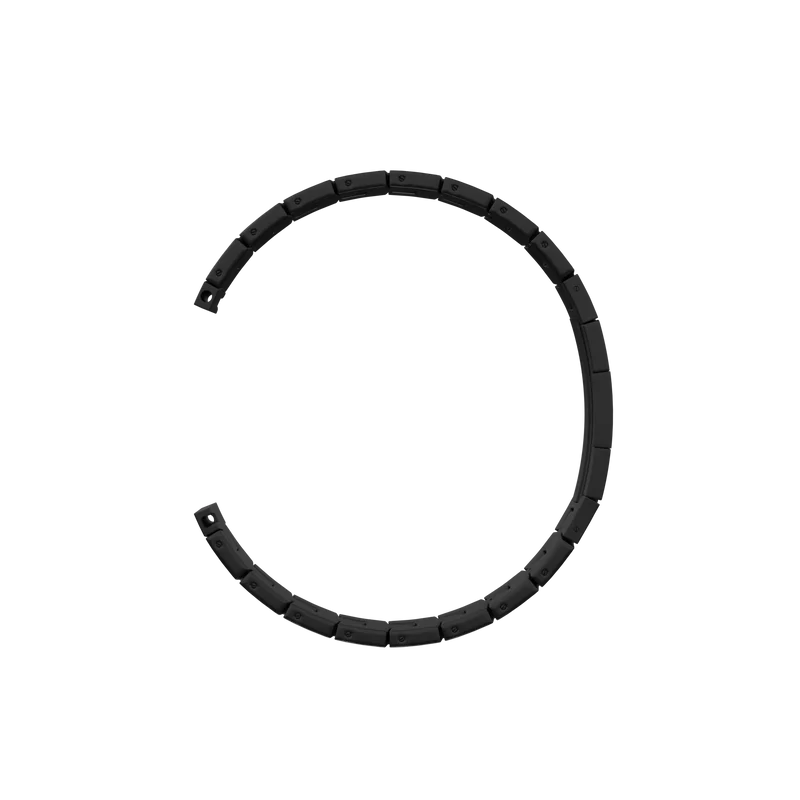 Suunto Run 2 Gebürstetes Titanarmband (Flache Schließe) (Graphit)