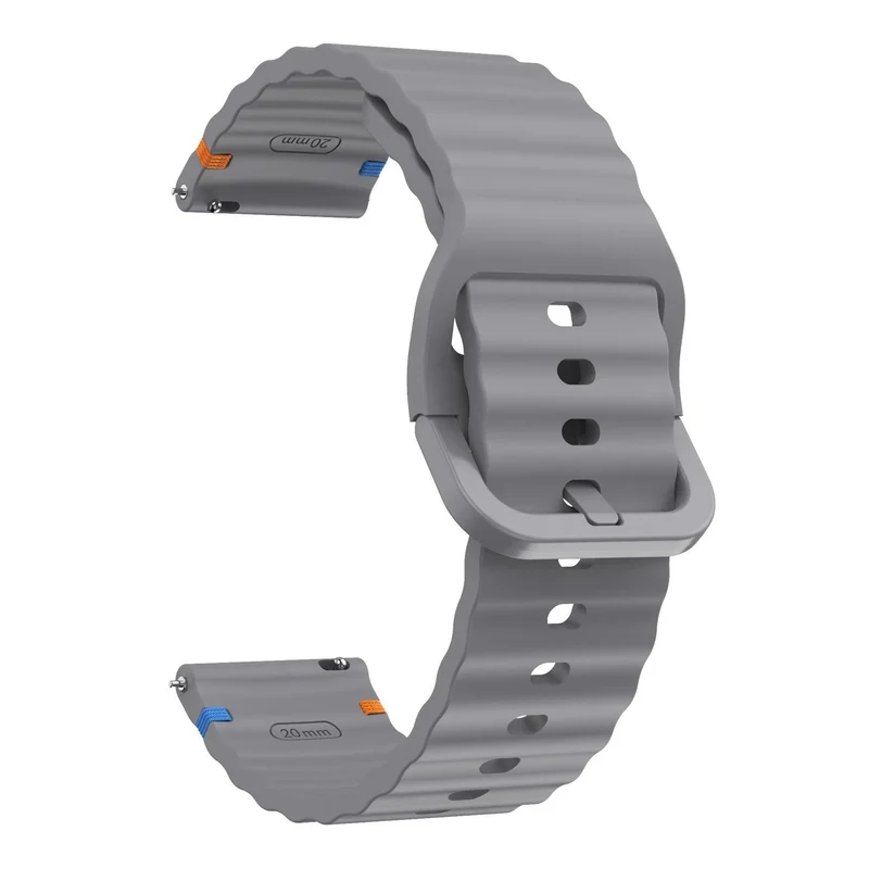 Coros Pace 4 Pro Wave Silikonarmband (Dunkelgrau)