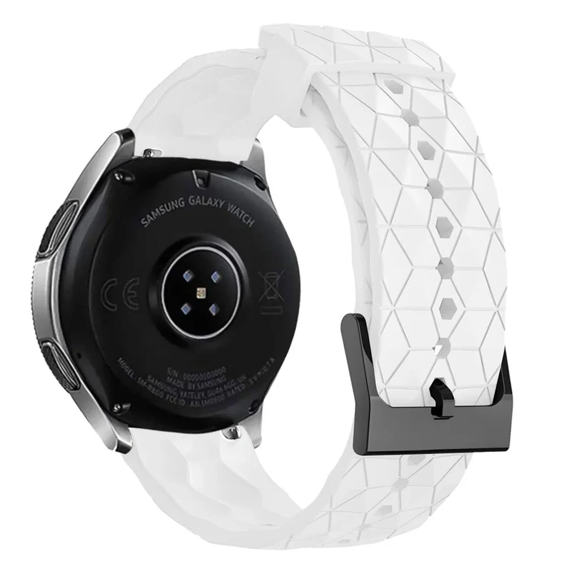 Coros Pace 4 Pro 'Hexagon' Silikonarmband (Weiß)