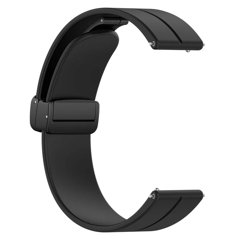 Suunto Run 2 Silikonarmband D-Schnalle (Schwarz)