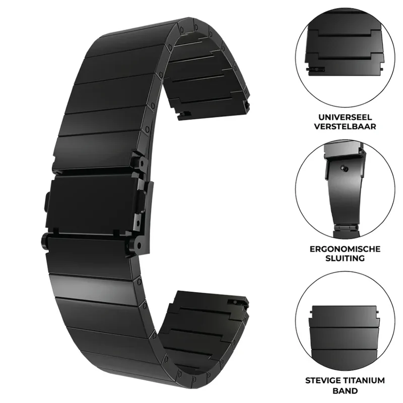 Coros Pace 4 Pro Luxus-Titanarmband (Schwarz)