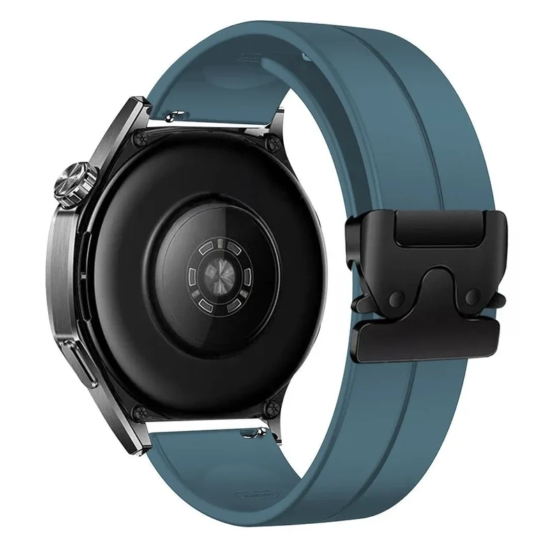 Coros Pace 4 Pro Silikonarmband mit P-Schnalle (Graublau)
