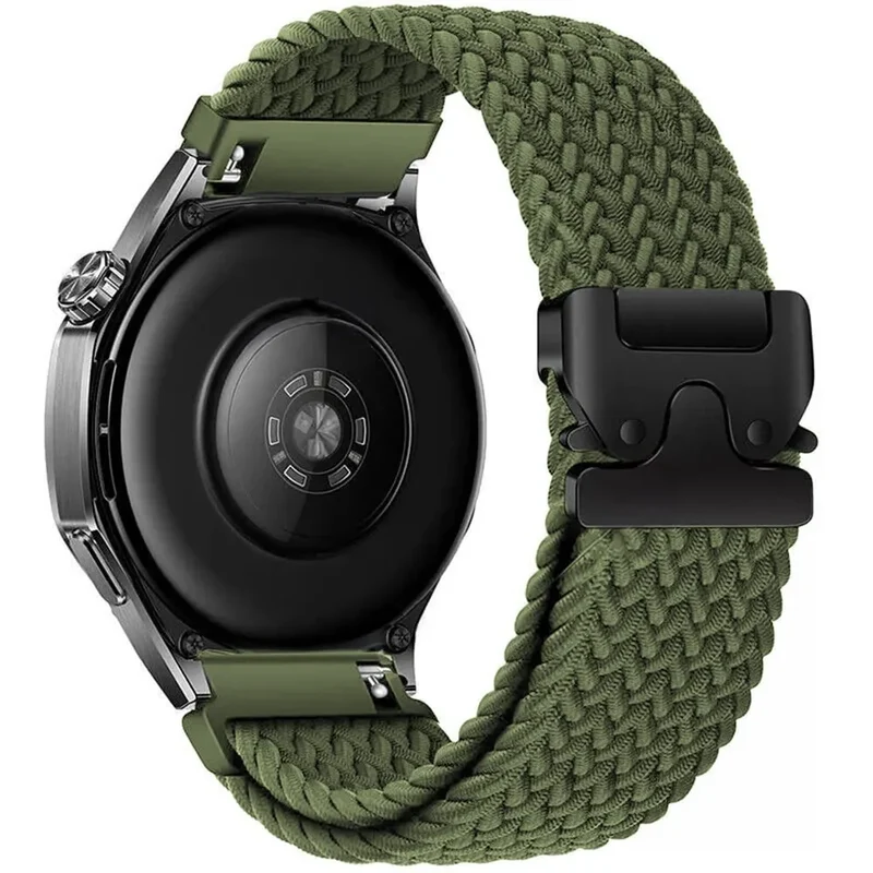 Coros Pace 4 Pro Geflochtenes Armband mit P-Schnalle (Grün)