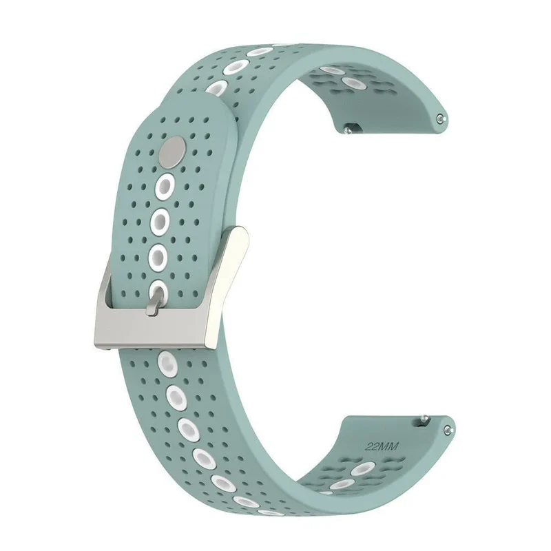Coros Pace 4 Pro Silikonarmband (Grün-Grau)