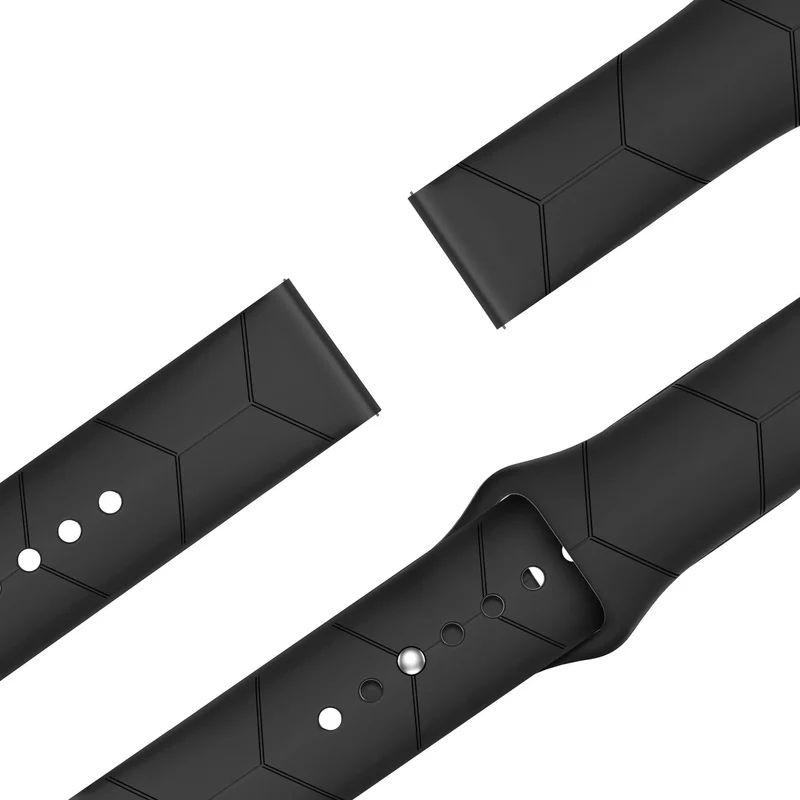 BALR Coros Pace 4 Pro Sportarmband Hexagons (Schwarz)
