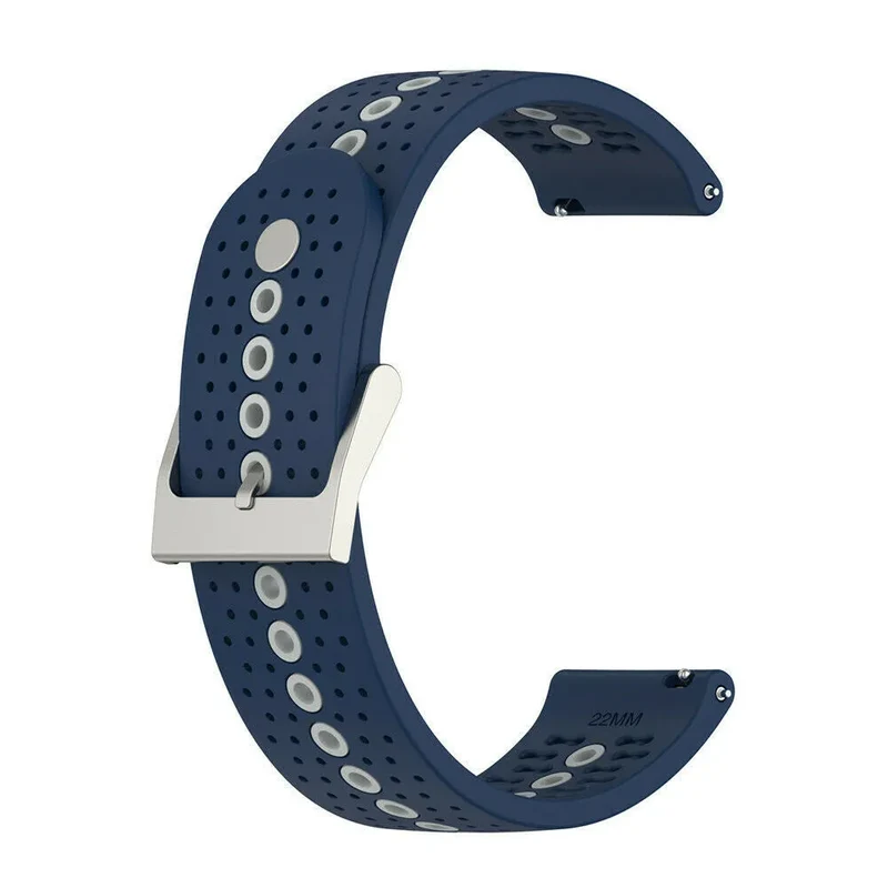 Suunto Run 2 Silikonarmband (Blau/Grau)
