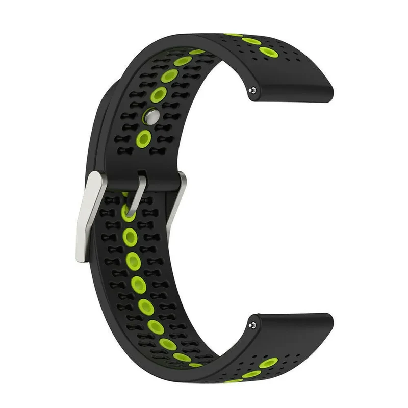 Suunto Run 2 Silikonarmband (Schwarz/Gelb)