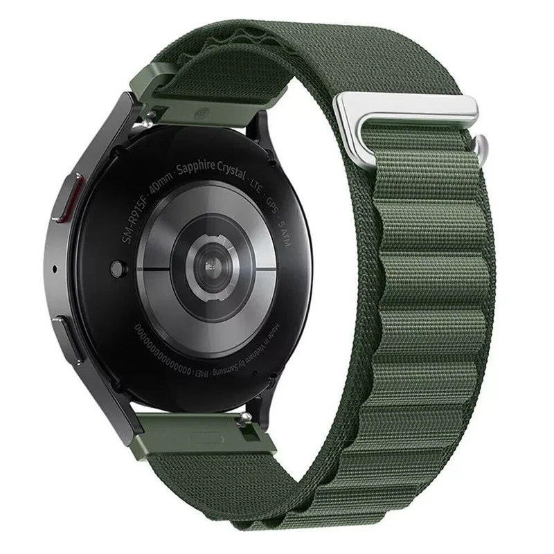 Suunto Run 2 Alpine Nylon Armband (Grün)