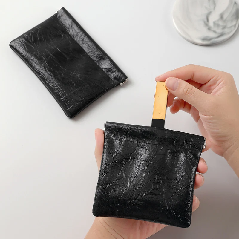 Texturierte Leder-Tasche