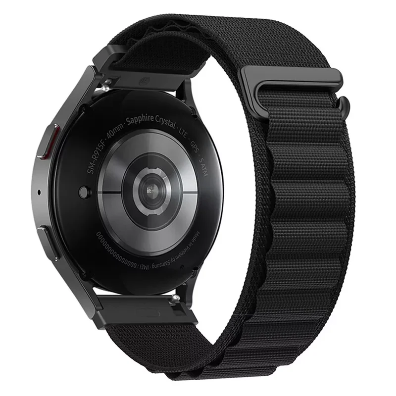 Coros Pace 4 Pro Alpine Nylon Armband (Schwarz)