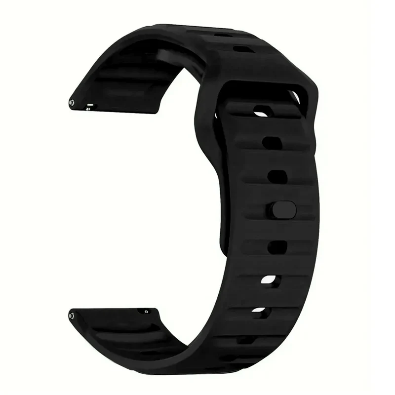 Suunto Run 2 Outdoor Silikonarmband (Schwarz)