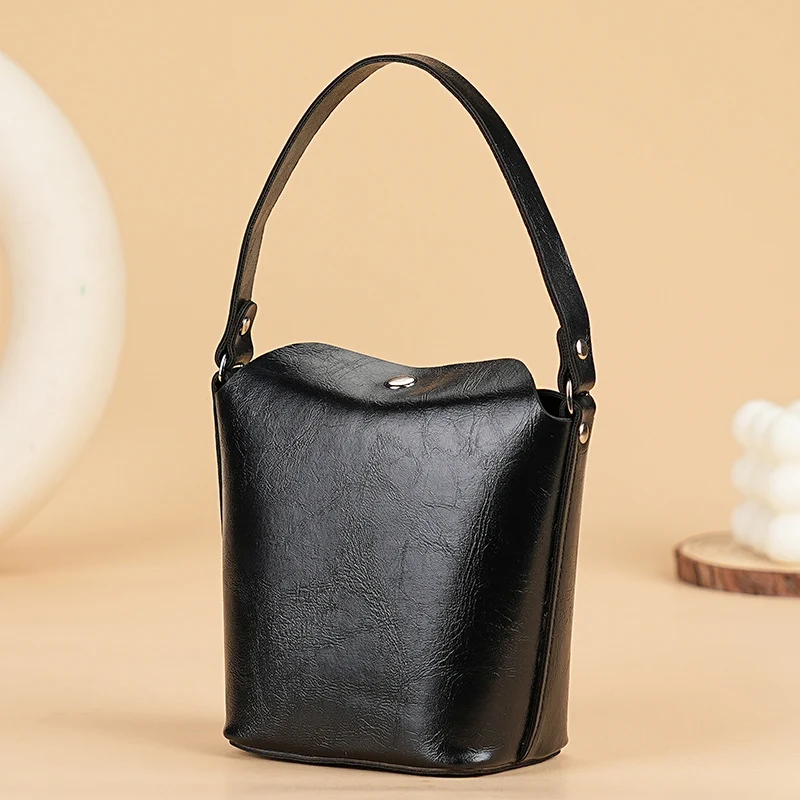 Minimalistische Strukturierte Handtasche
