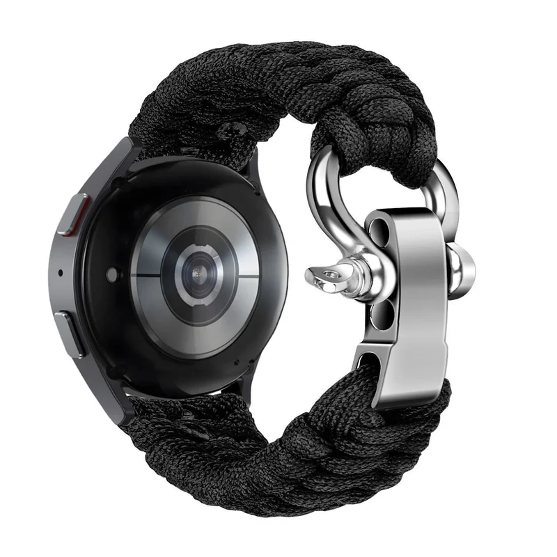 Coros Pace 4 Pro Nylon Seilarmband (Schwarz)