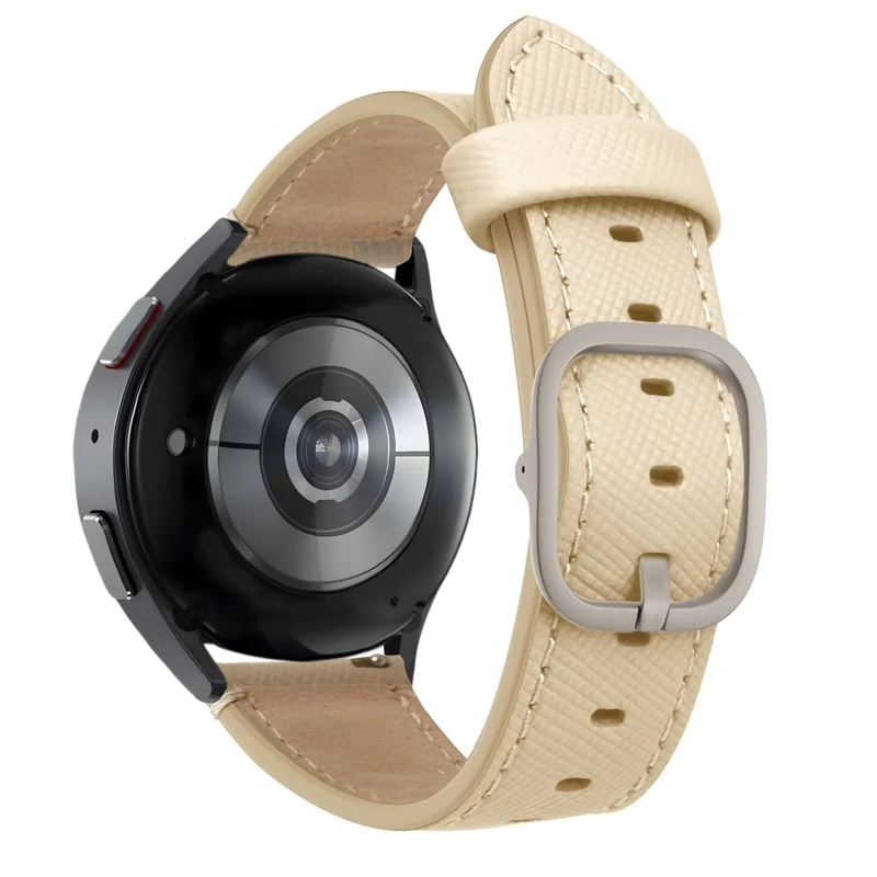 Bandz Suunto Run 2 Lederarmband 'Deluxe' (Khaki)