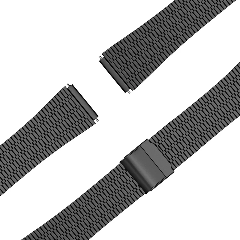 Bandz Coros Pace 4 Pro Verstellbares Stahlarmband (Schwarz)