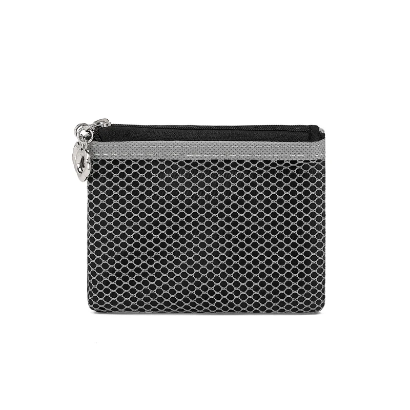 Stilvolle Mesh Reißverschluss-Tasche