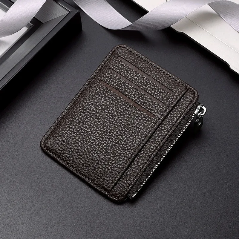 Premium Leder Kartenhalter