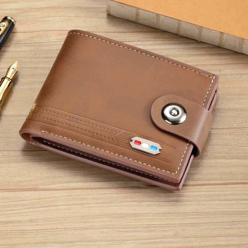 Premium Leder Bi-Fold Geldbörse