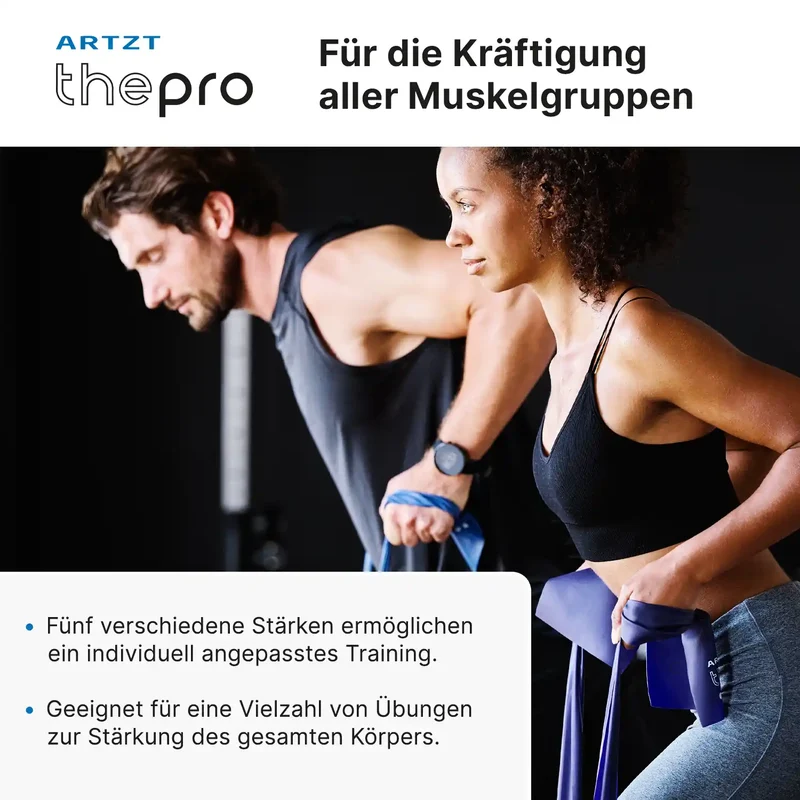 Fitnessbänder | 5 Stück im Set