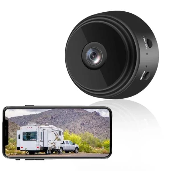 Drahtlose HD-Rückfahrkamera für Wohnmobile, Lastwagen und Anhänger mit Nachtsicht