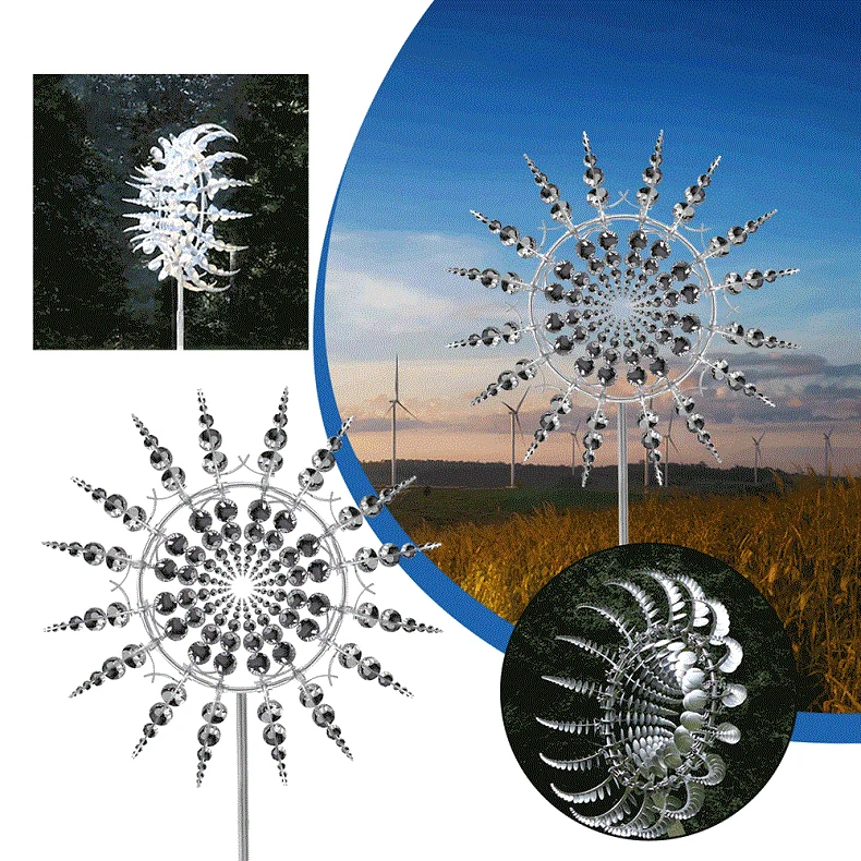 Metallwindspiel für den Garten