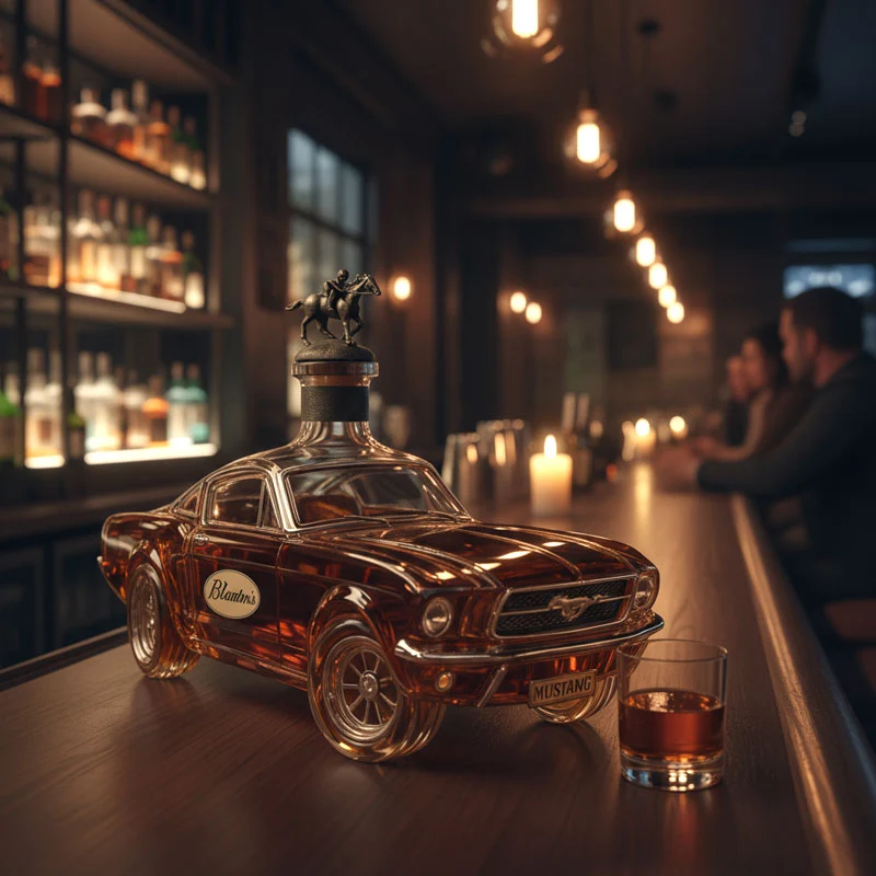 Mustang Autoförmiger Whiskey Dekanter