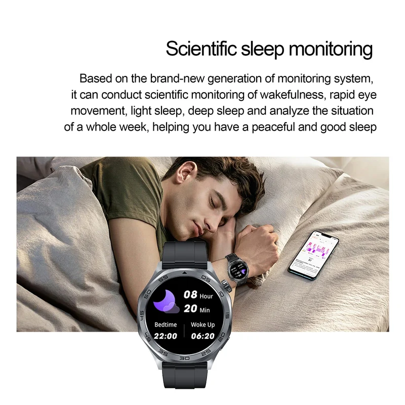 Military Smart Watch for Men Fitness Watch with 100+ Sport Modes Heart Rate Monitor Sleep Monitor Pedometer IP68 Waterproof for Android iOS