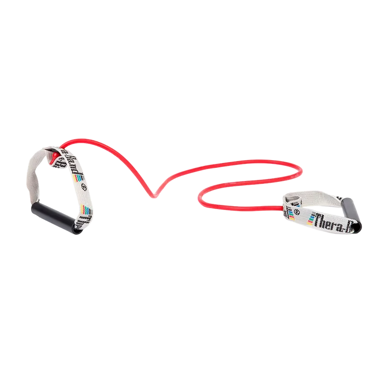 TheraBand Bodytrainer Tubing mit festen Griffen | 1,40 m