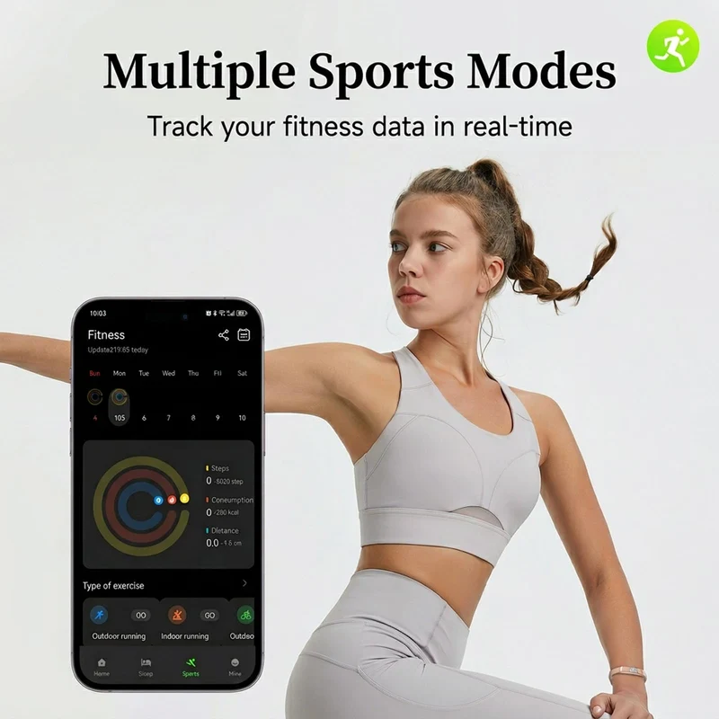 Fitness Tracker Fitness Bracelet Smart Bracelet for Women Jewelry Smart Band with Heart Rate Monitor Sleep Tracker for Android iOS