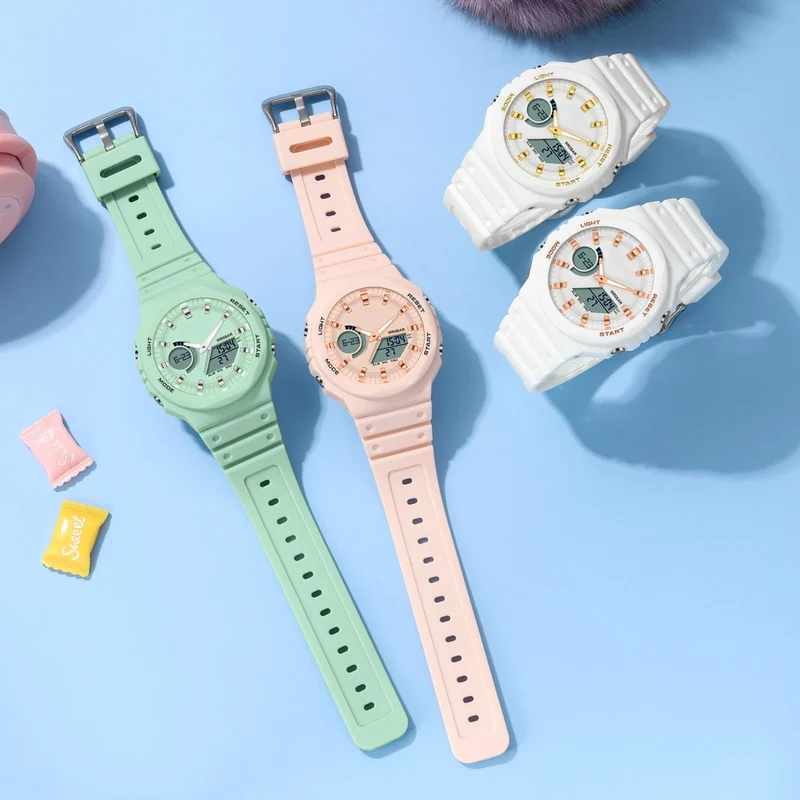 Findtime Unisex Watches Digital, Watches for Men Women Waterproof Sports Electronic Men's Wristwatches LED Stopwatch