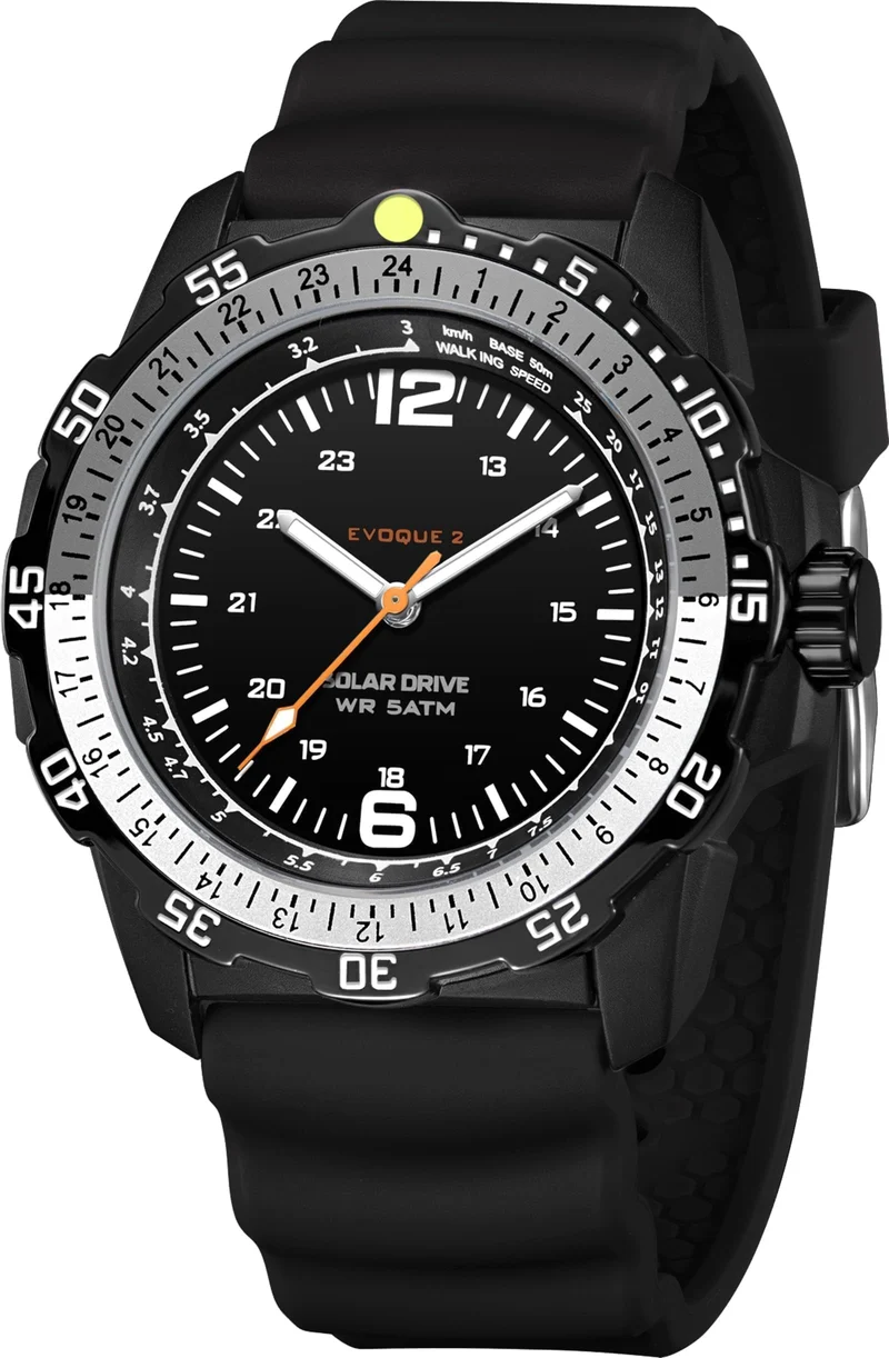 Findtime Solar Watch Mens Military Analog Watches Industrial Sport Waterproof Tactical Cool Designer Wrist Watch for Men Unidirectional Rotating Bezel Silicone Strap Alloy Case