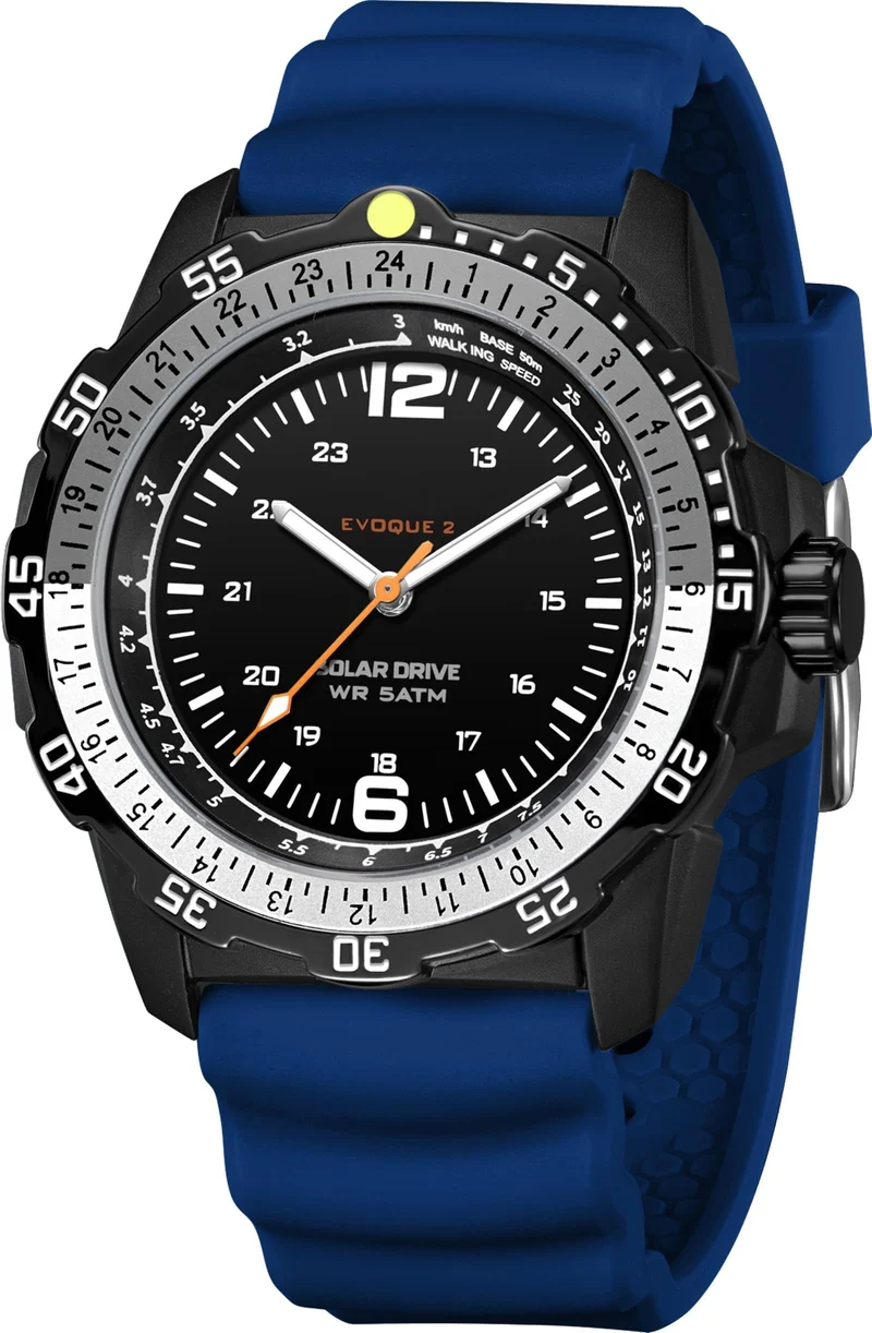 Findtime Solar Watch Mens Military Analog Watches Industrial Sport Waterproof Tactical Cool Designer Wrist Watch for Men Unidirectional Rotating Bezel Silicone Strap Alloy Case