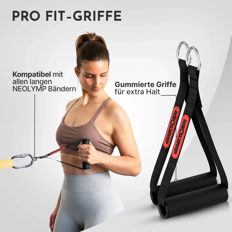 Fitnessbänder Allroundset – Widerstandsbänder inkl. Komplett-Zubehör