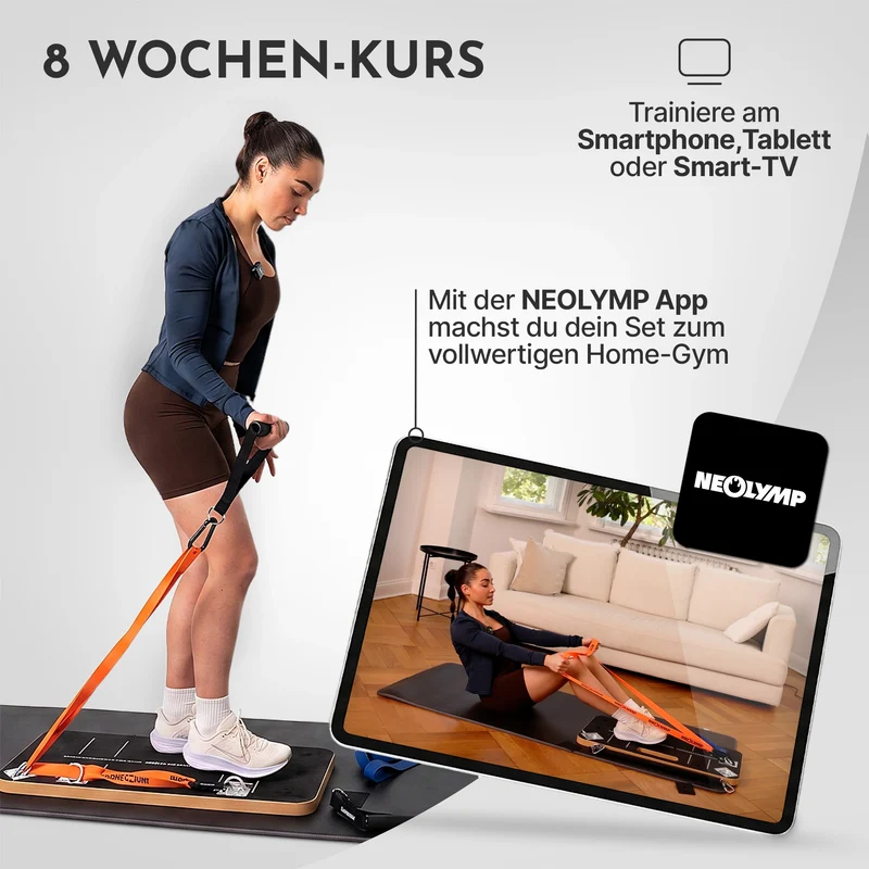 Fitnessbänder Allroundset – Widerstandsbänder inkl. Komplett-Zubehör