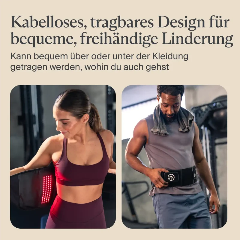 ThermBack LED Wärmegürtel Rückenbandage